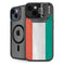 Kuwait Flag Distressed iPhone 14 Plus Kickstand Case